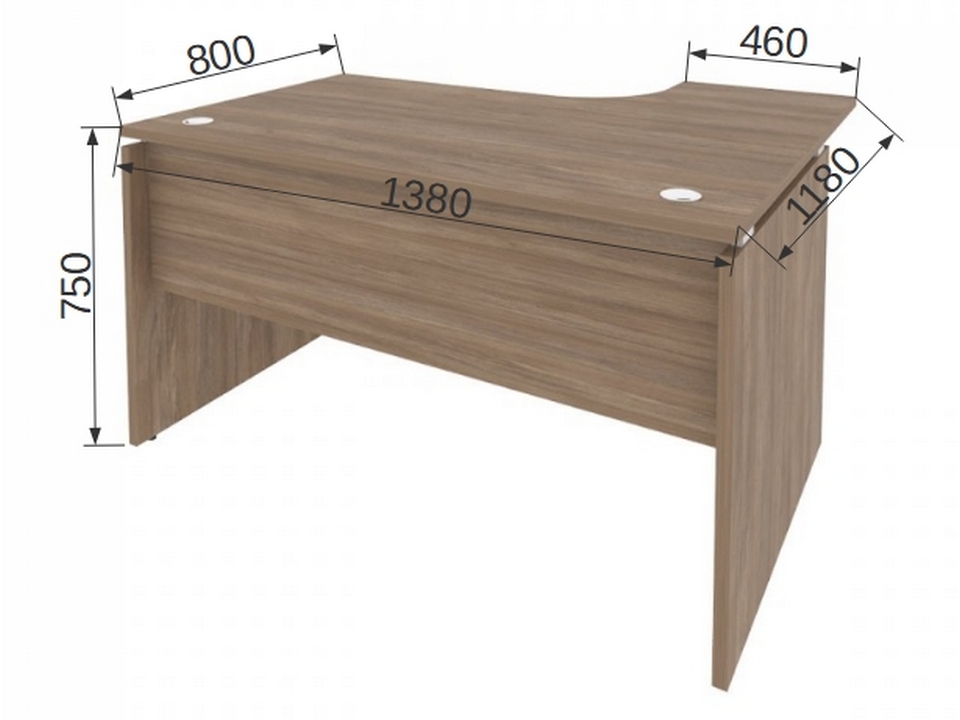 Офисная мебель ONIX O.SA-3L Эргономичный левый