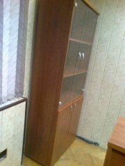 Э-44.0 Стеллаж широкий высокий со стеклом