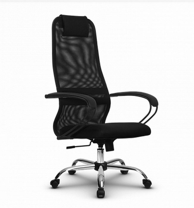 Кресло руководителя METTA SU-BК130-8 хром 17833 - вид 5